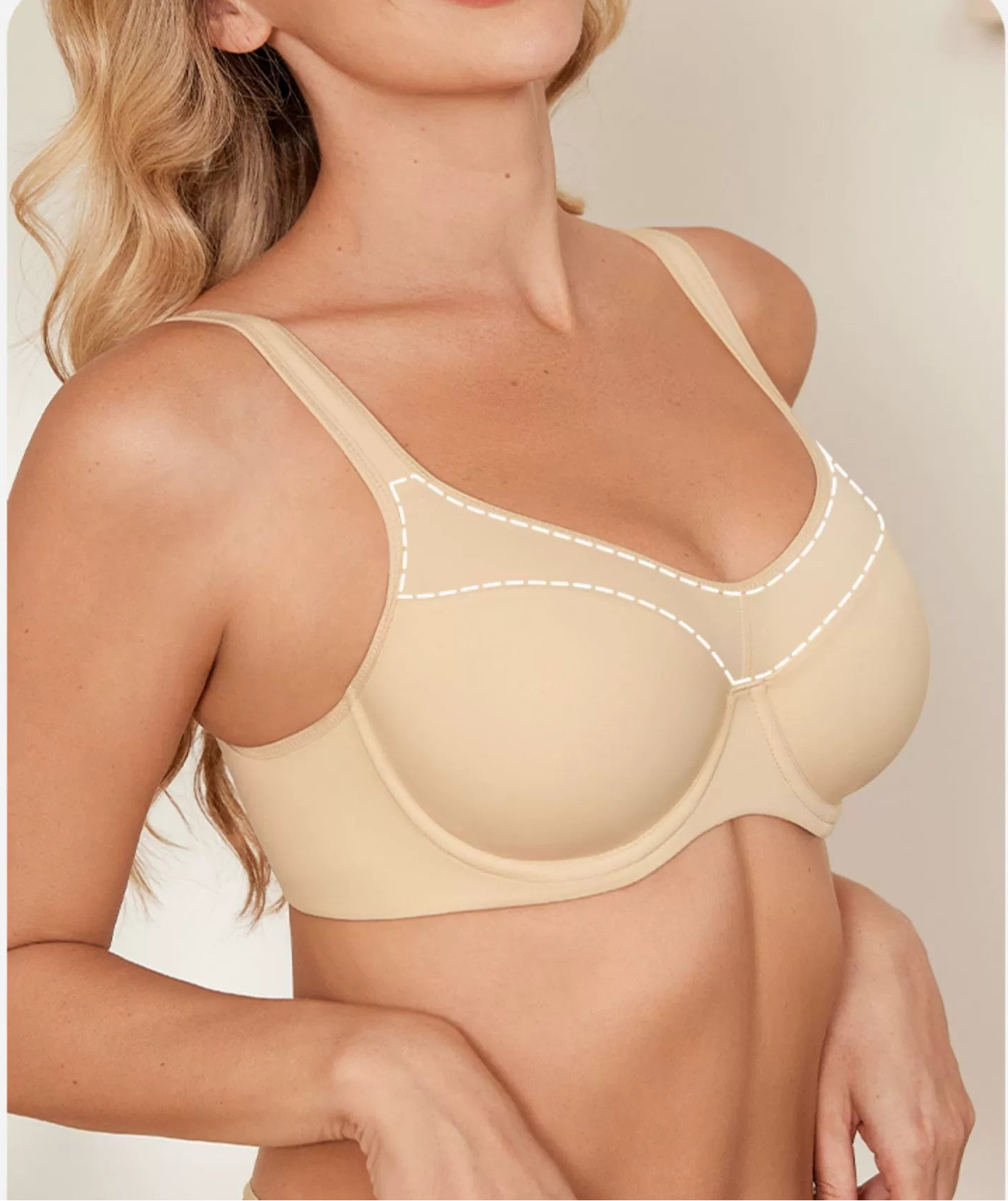 חזיית מינימייזר לעיצוב מיטבי של החזה