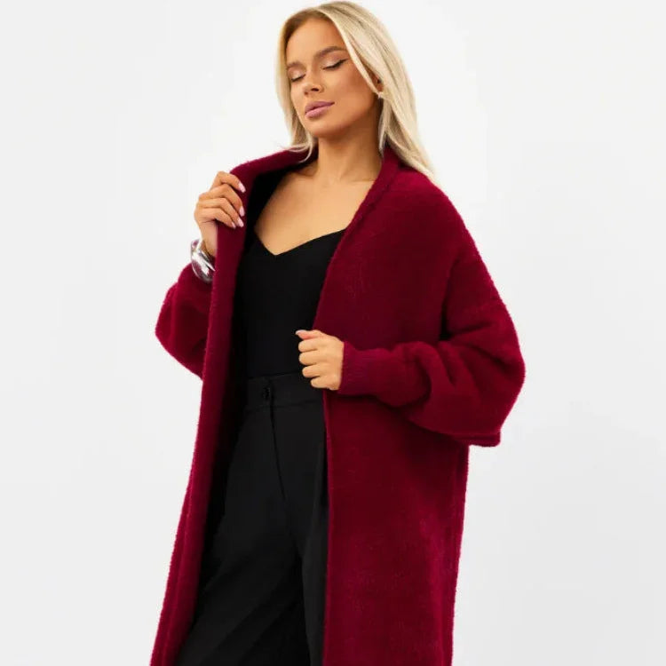 קרדיגן מ-ש-ג-ע מילאנו בשילוב אנגורה ללוק יוקרתי ולהופעה שמשדרגת לך את כל הלוק