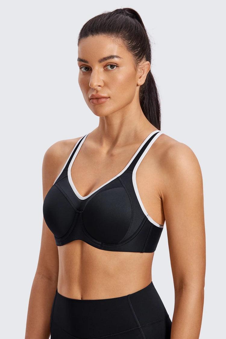 חזיית ספורט מינמייזר עוטפת ומחזיקה לספורט נוח ואופנתי בגימור מושלם.