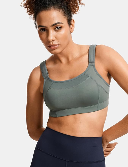 חזיית ספורט ח-ד-ש-ה ואופנתית בגימור שמחזיק את החזה כולו בתמיכה גאונית לגב