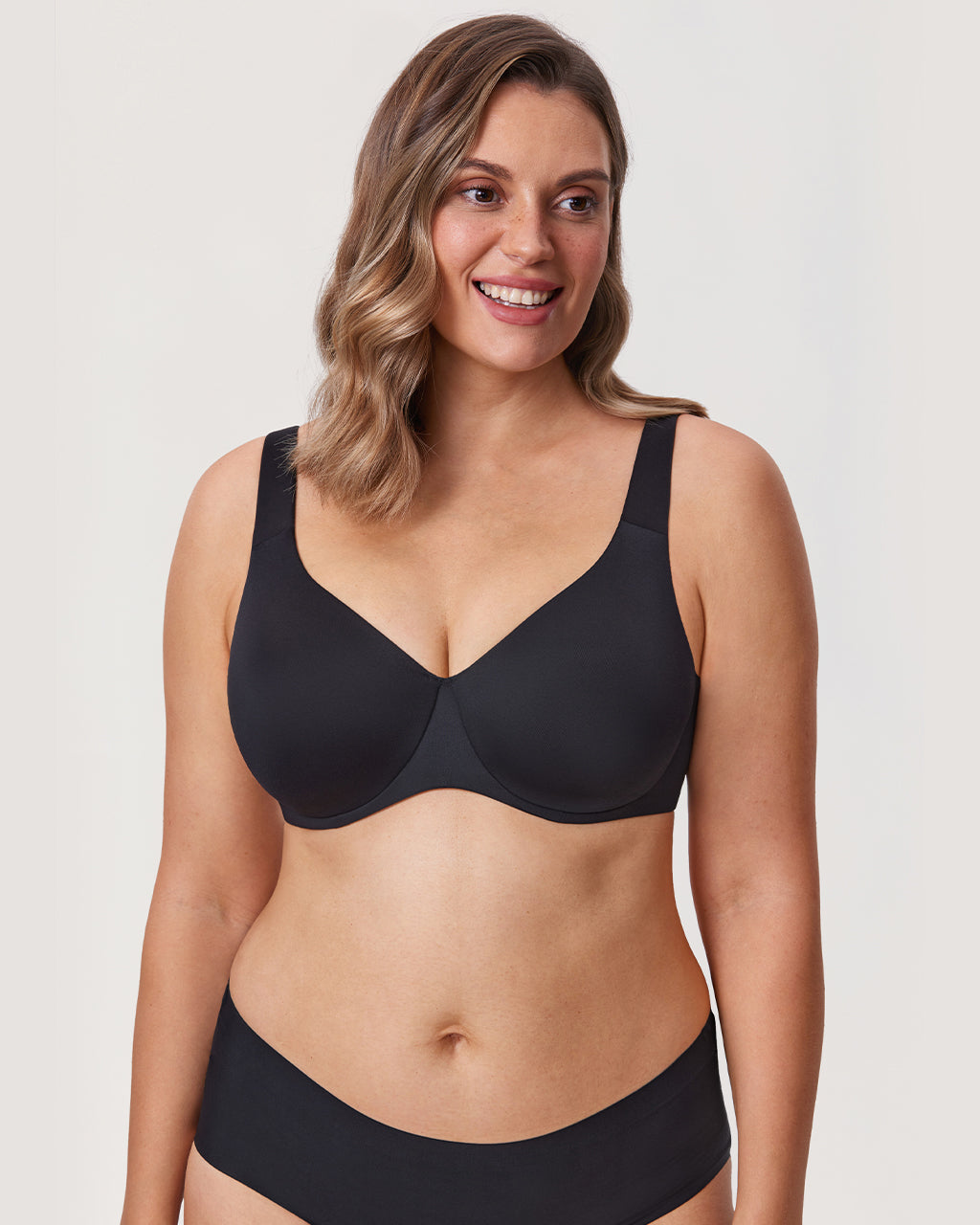 חזיית מינימייזר מכותנה רכה ונושמת ללוק נשי אופנתי נוח