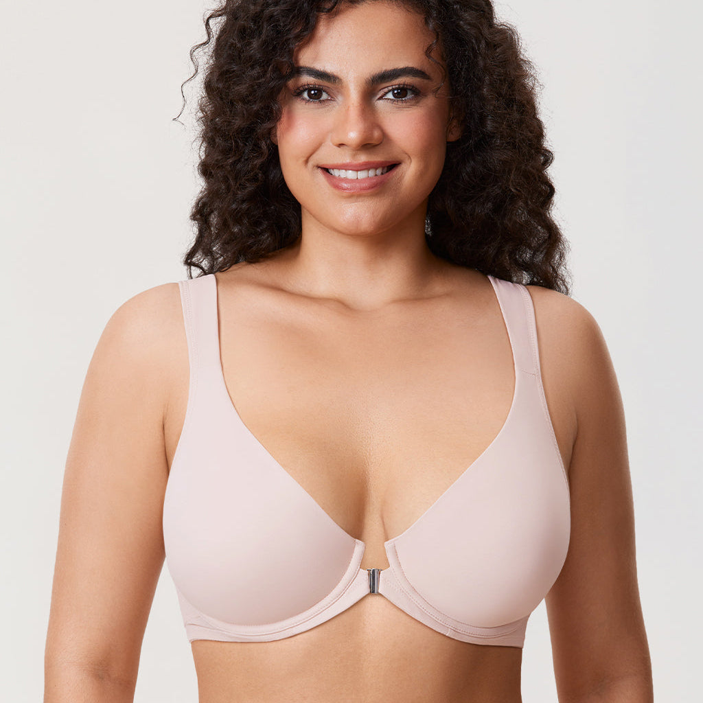 חזייה נשית אלגנטית בסגירה קידמית סקסית למראה נועז ובולט