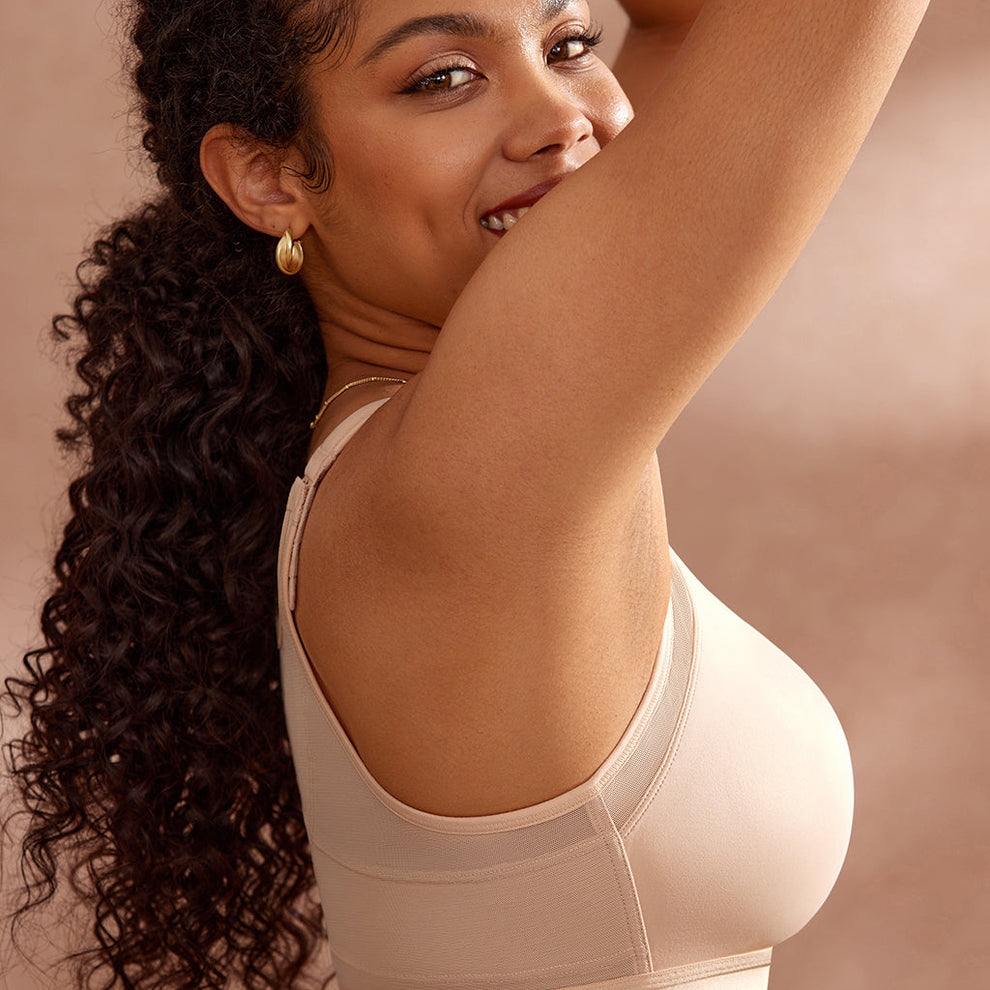 חזיית פטנט בסגירה קדמית פרקטית לאחיזה אורטופדית בגב - במהדורה חדשה