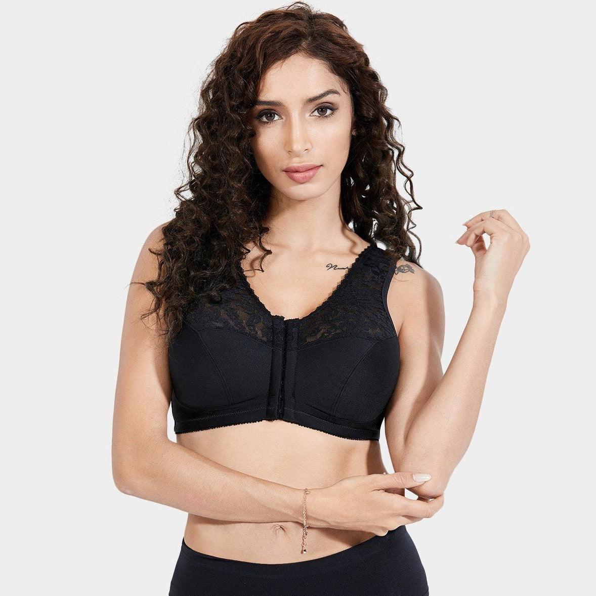חזיית נוחות מדהימה עם פתיחה וסגירה קדמית שכל כך חיכית לה! - לה איסלה 